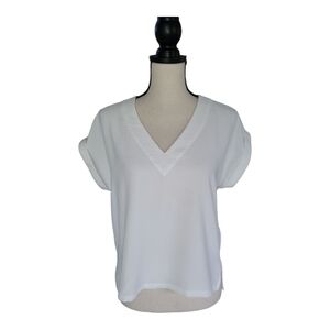 💕Bobeau Airflow V-Neck Top Womens Size XS New‎
